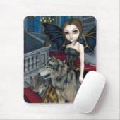 "Wolf-Landsitz" Mousepad (Mit Mouse)