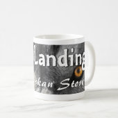 Wolf Landung Alaska Kaffee Tasse (VorderseiteRechts)