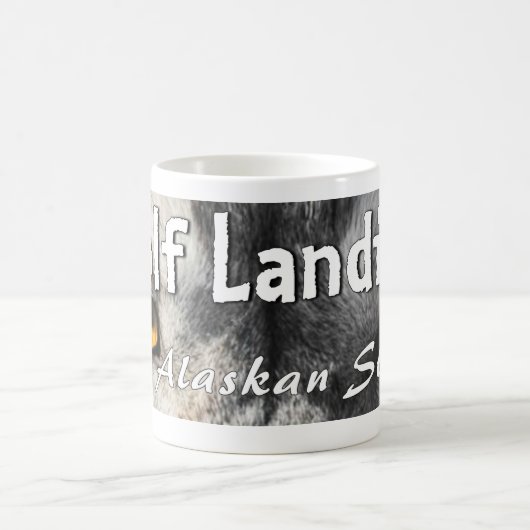 Wolf Landung Alaska Kaffee Tasse (Mittel)