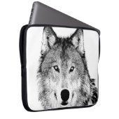 Wolf-Laptop-Hülse Laptopschutzhülle (Vorne Rechts)