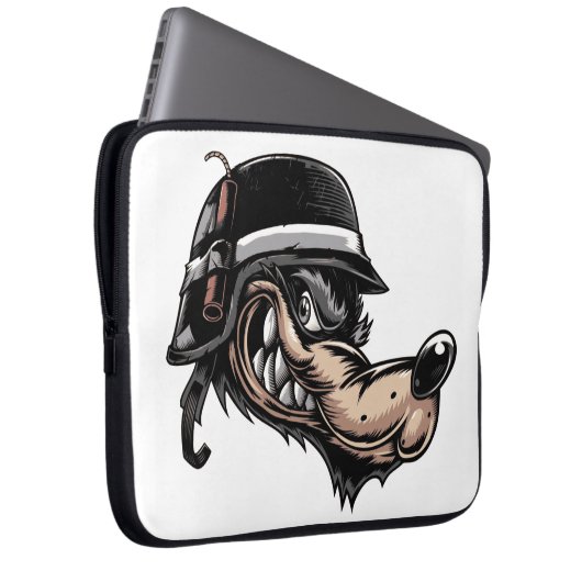Wolf Laptopschutzhülle (Vorne Rechts)