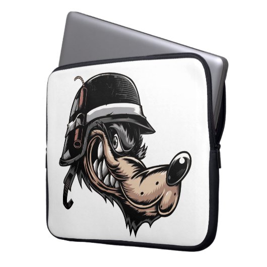 Wolf Laptopschutzhülle (Vorderseite Links)