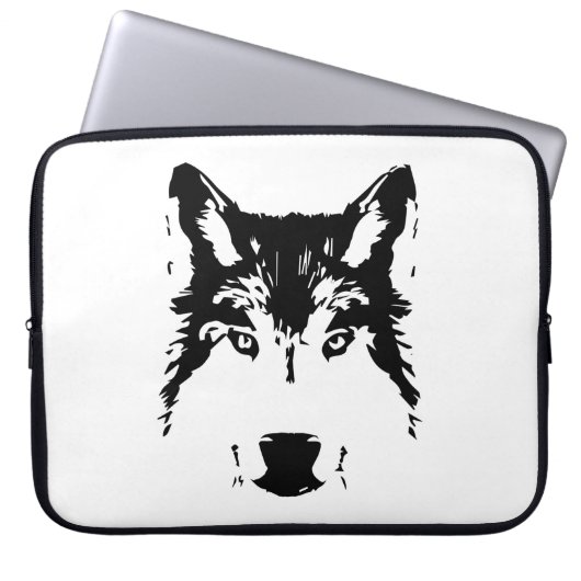 Wolf Laptopschutzhülle (Vorderseite)