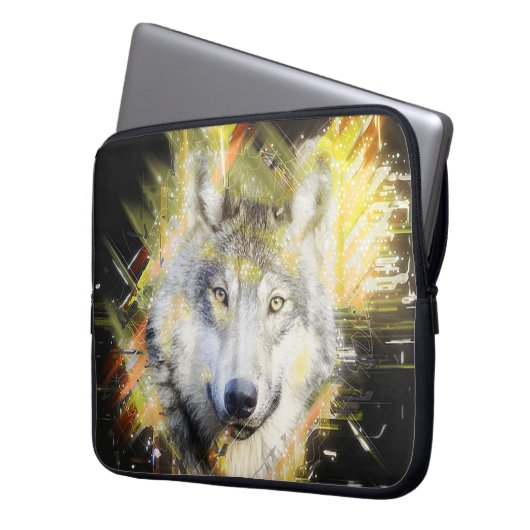 Wolf Laptopschutzhülle (Vorderseite Links)