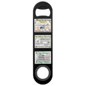 Wolf Larsens Siegel Grill San Francisco Kalifornie Speed Flaschenöffner (Rückseite)