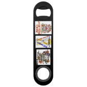 Wolf Larsens Siegel Grill San Francisco Kalifornie Speed Flaschenöffner (Vorderseite)