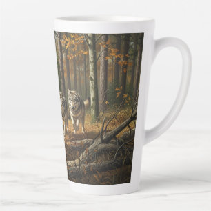 Wolf Latte Tasse Stil 1