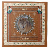 Wolf-Lehrer-Energie Fliese (Vorderseite)