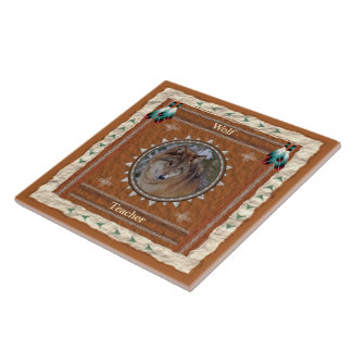 Wolf - Lehrer-Keramik-Fliese Fliese