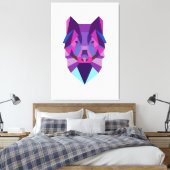 Wolf Leinwanddruck (Insitu (Schlafzimmer))