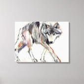 Wolf Leinwanddruck (Vorderseite)