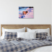 Wolf Leinwanddruck (Insitu (Schlafzimmer))