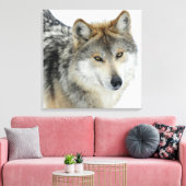 Wolf Leinwanddruck (Insitu (Wohnzimmer))