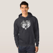 Wolf Liebe Hoodie (Vorne ganz)