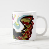 Wolf Liebe Jumbo-Tasse (Rechts)