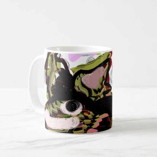 Wolf Liebe Kaffeetasse (Vorderseite Links)