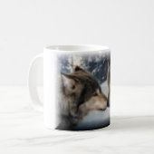 Wolf-Liebe Kaffeetasse (Vorderseite Links)