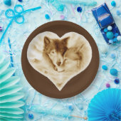 Wolf-Liebe Pappteller (Party)