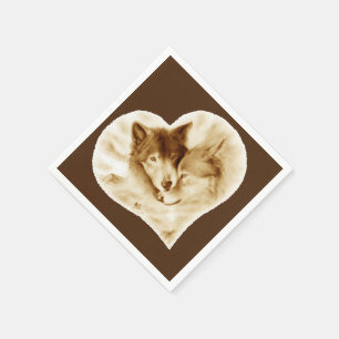 Wolf-Liebe Serviette