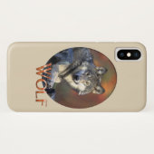Wolf Liebhaber Kunst Case-Mate iPhone Hülle (Rückseite (Horizontal))