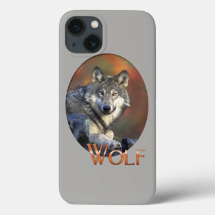 Wolf Liebhaber Kunst iPhone 13 Hülle