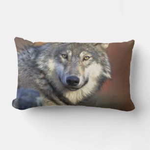 Wolf Liebhaber Kunst Lendenkissen