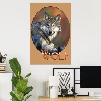 Wolf Liebhaber Kunst Poster