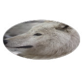 Wolf Liebhaber Kunst Schneidebrett (Ecke)