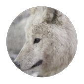 Wolf Liebhaber Kunst Schneidebrett (Vorderseite)