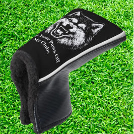 Wolf Liebhaber-Vater Golf-Schlagkopfabdeckung Golf Headcover