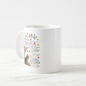Wolf liebt Mug mit lautem Zitat - zu meiner Ehefra Kaffeetasse (Vorderseite Links)