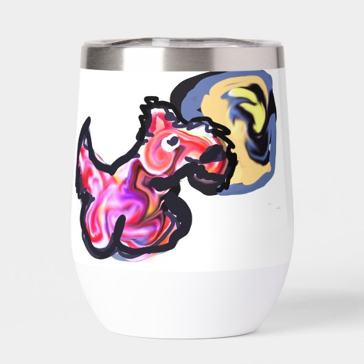 Wolf light moon  (Rückseite)