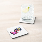 Wolf light moon getränkeuntersetzer (Rechte Seite)