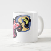 Wolf light moon Jumbo-Tasse (Vorderseite Rechts)