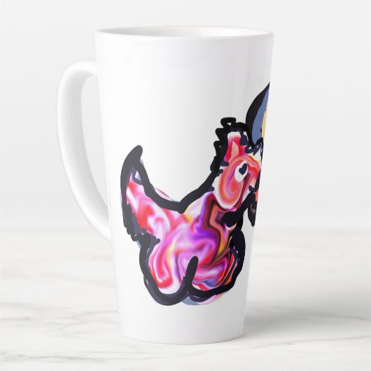 Wolf light moon  milchtasse (Linke Ecke)