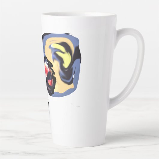 Wolf light moon milchtasse (Rechts)