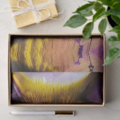 Wolf Lila Seidenpapier (Geschenk)