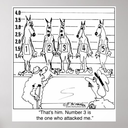 Wolf Line Up Poster (Vorne)