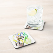 Wolf-Linie Herbst Getränkeuntersetzer (Rechte Seite)