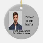 Wolf Logo Wolves Nature Custom Business Card Keramik Ornament (Hinten)