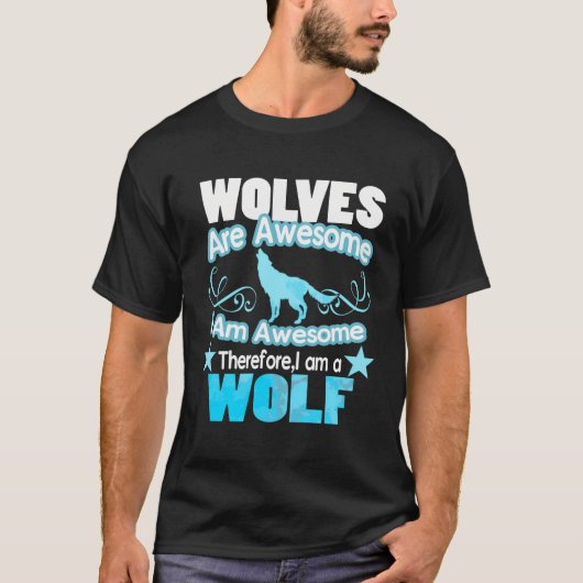 Wolf Long Sleeve Shirt - Wölfe sind Phantastisch,  (Vorderseite)