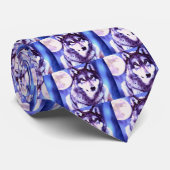 Wolf Look - Lonely Wolf Krawatte (Gerollt)