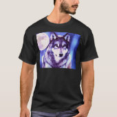 Wolf Look - Lonely Wolf T-Shirt (Vorderseite)