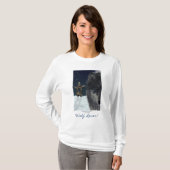 WOLF LOVER~ Graue Wolf Hoodie & Tops (Vorne ganz)