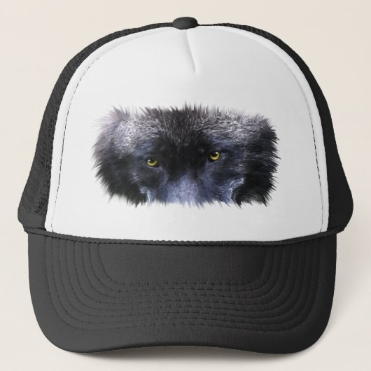 Wolf Lover Wildlife Outdoorsmen Cap Truckerkappe (Vorderseite)