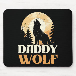 Wolf Lover Wolf Pack Wolfgang Wildlife Animal Papa Mousepad