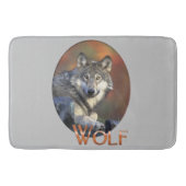 Wolf Lovers Badematte (Vorderseite)