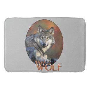 Wolf Lovers Badematte