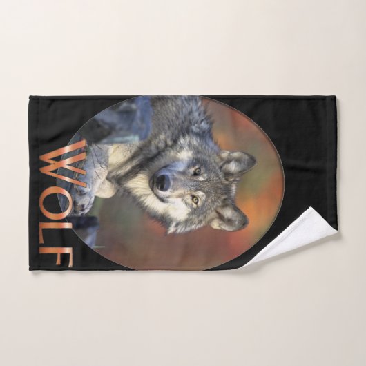 Wolf Lovers Badhandtuch Set (Handtuch)
