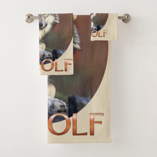 Wolf Lovers Badhandtuch Set (Insitu)